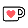 Ko-fi logo