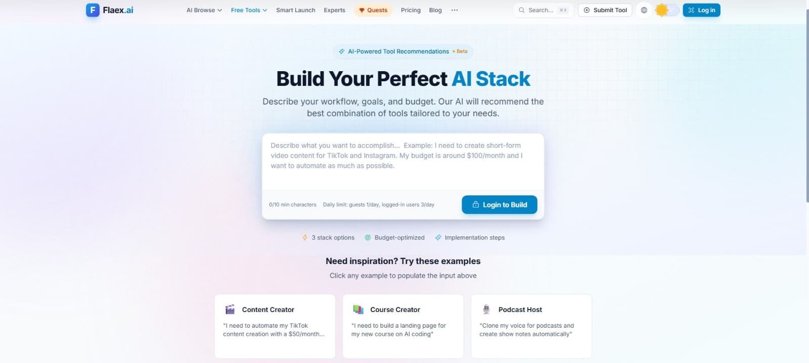 Flaex AI screenshot 1