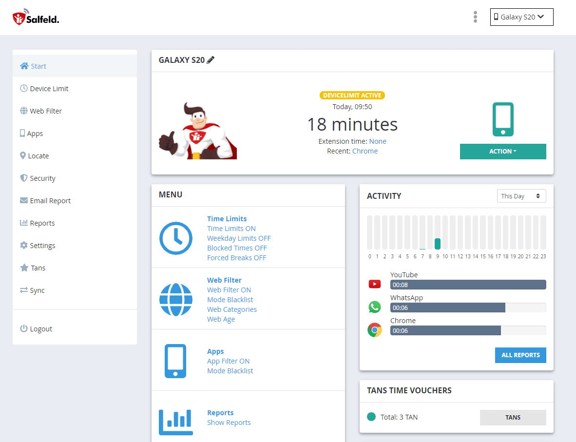 Salfeld Child Control screenshot 7