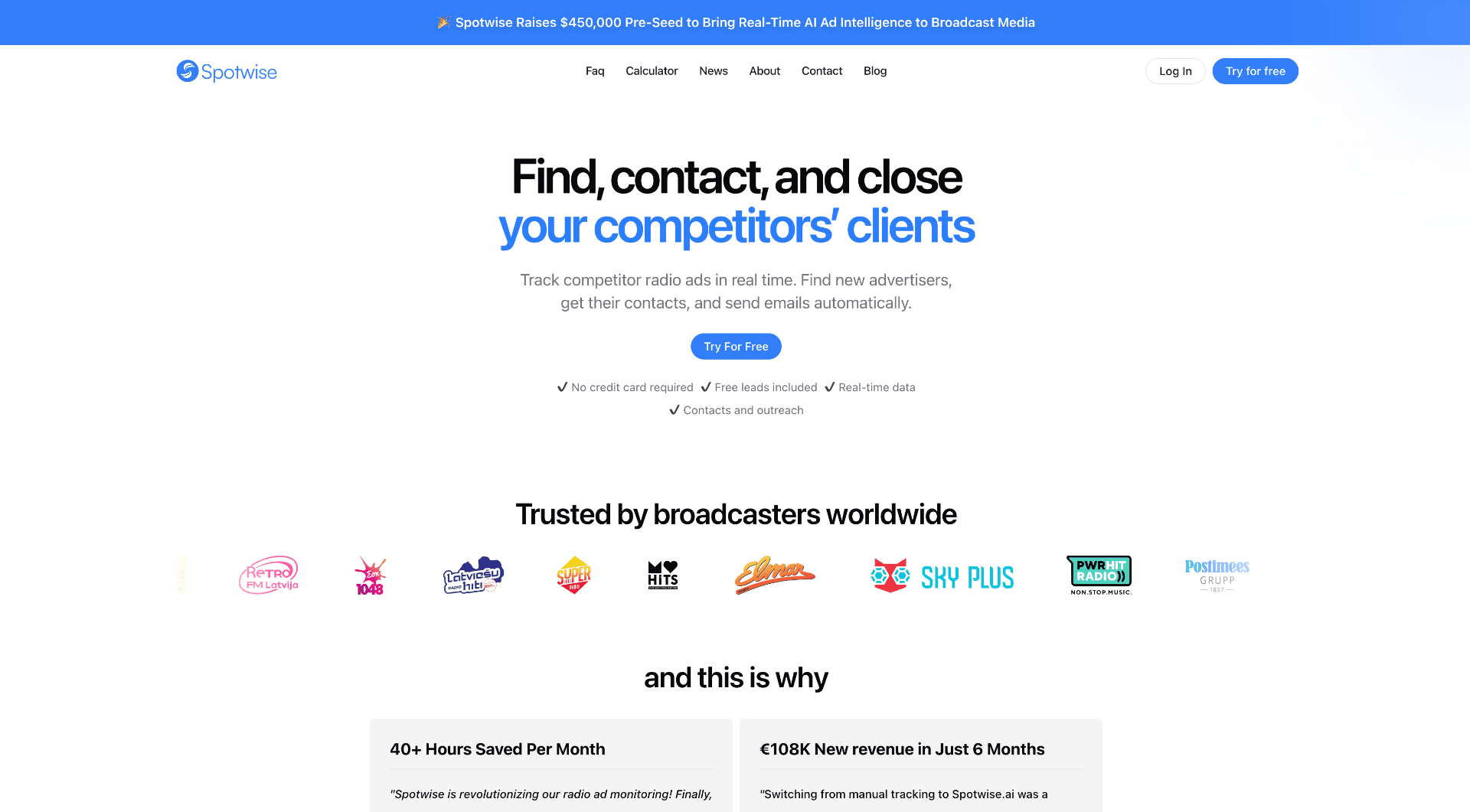 Spotwise screenshot 1