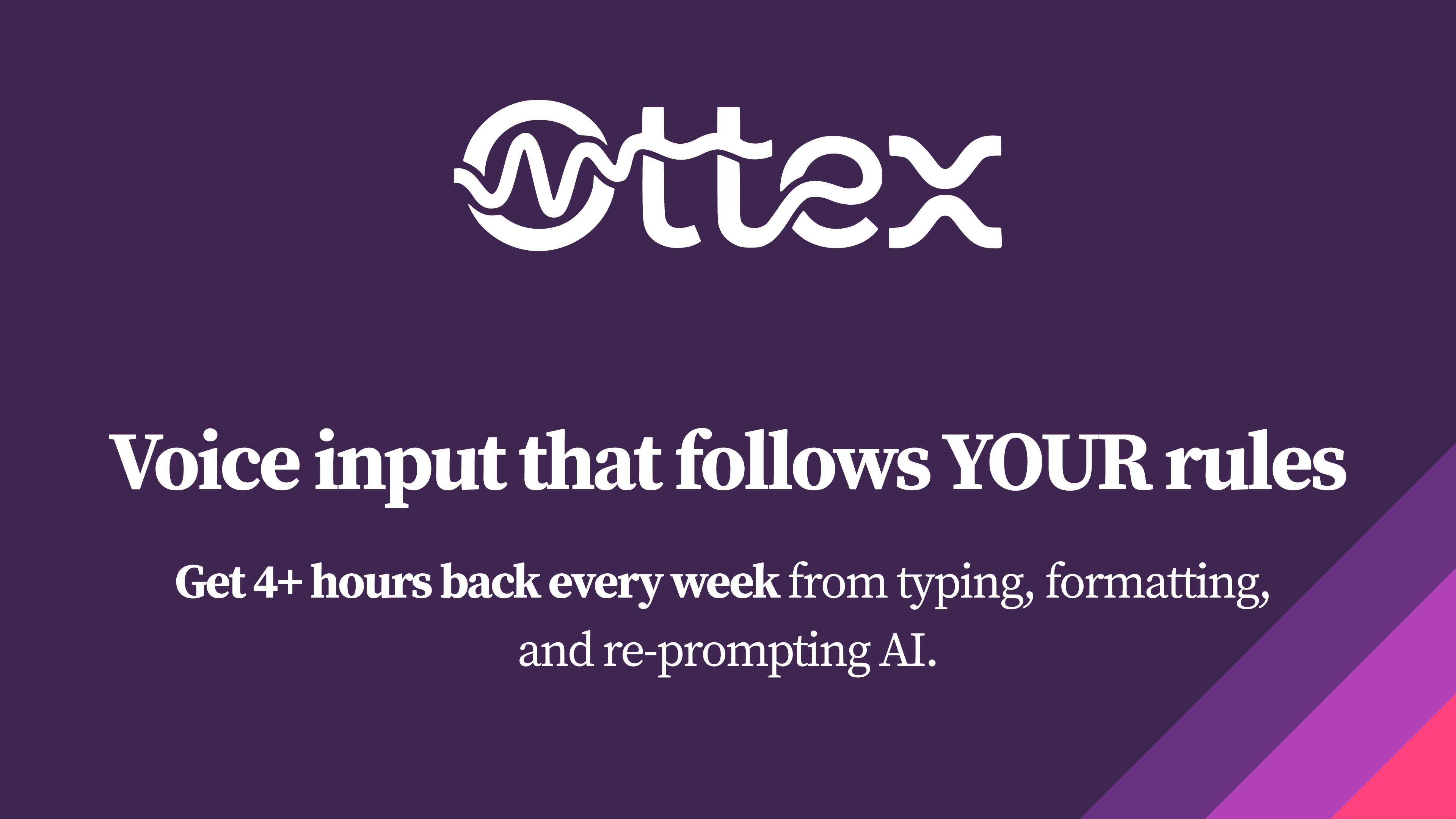 Ottex screenshot 1