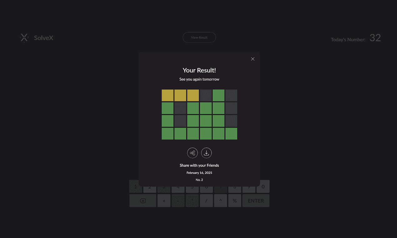 SolveX: Guess the Equation screenshot 1