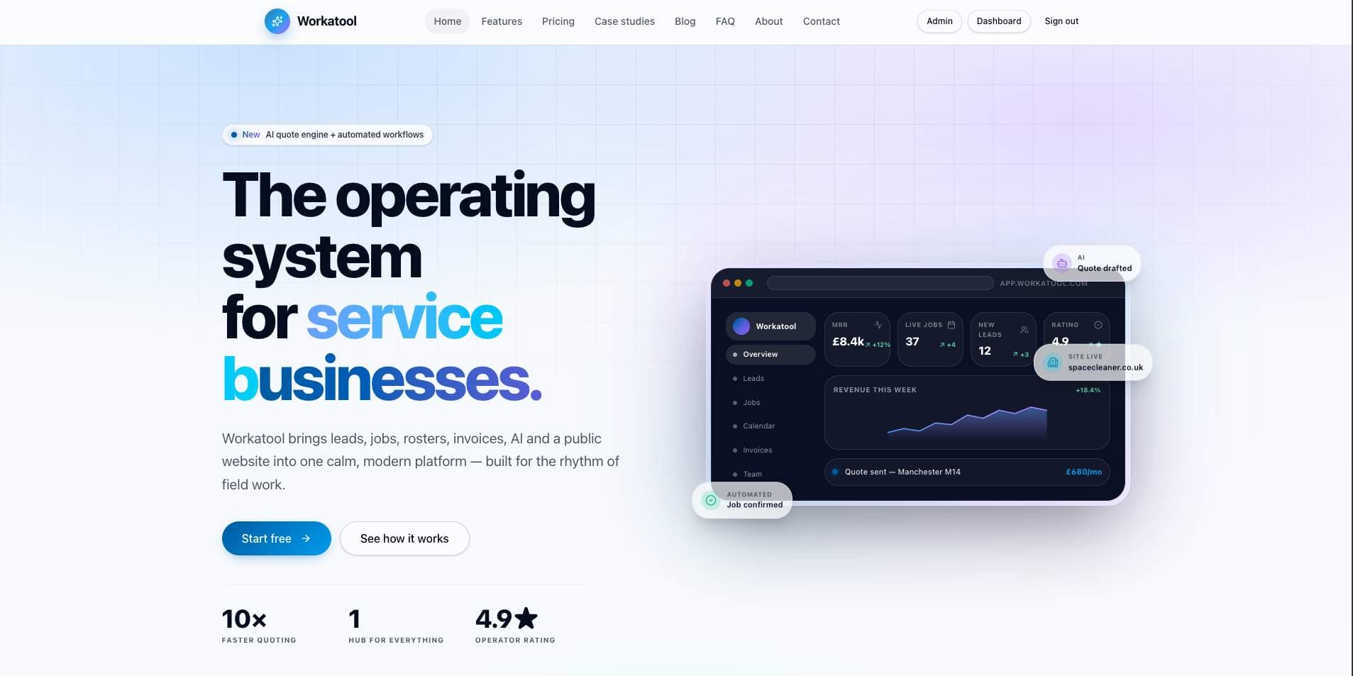 Workatool screenshot 1