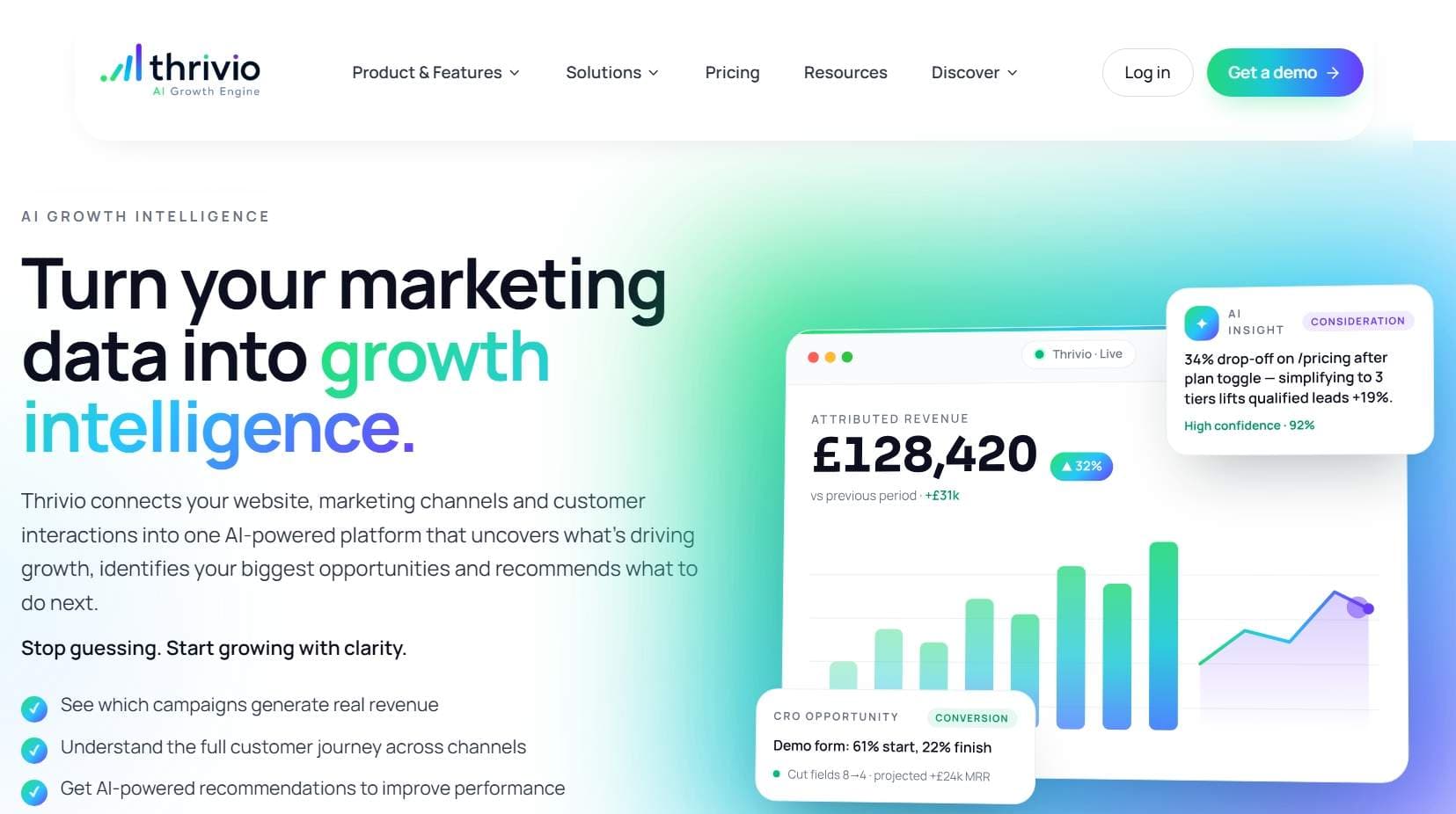 Thrivio screenshot 1