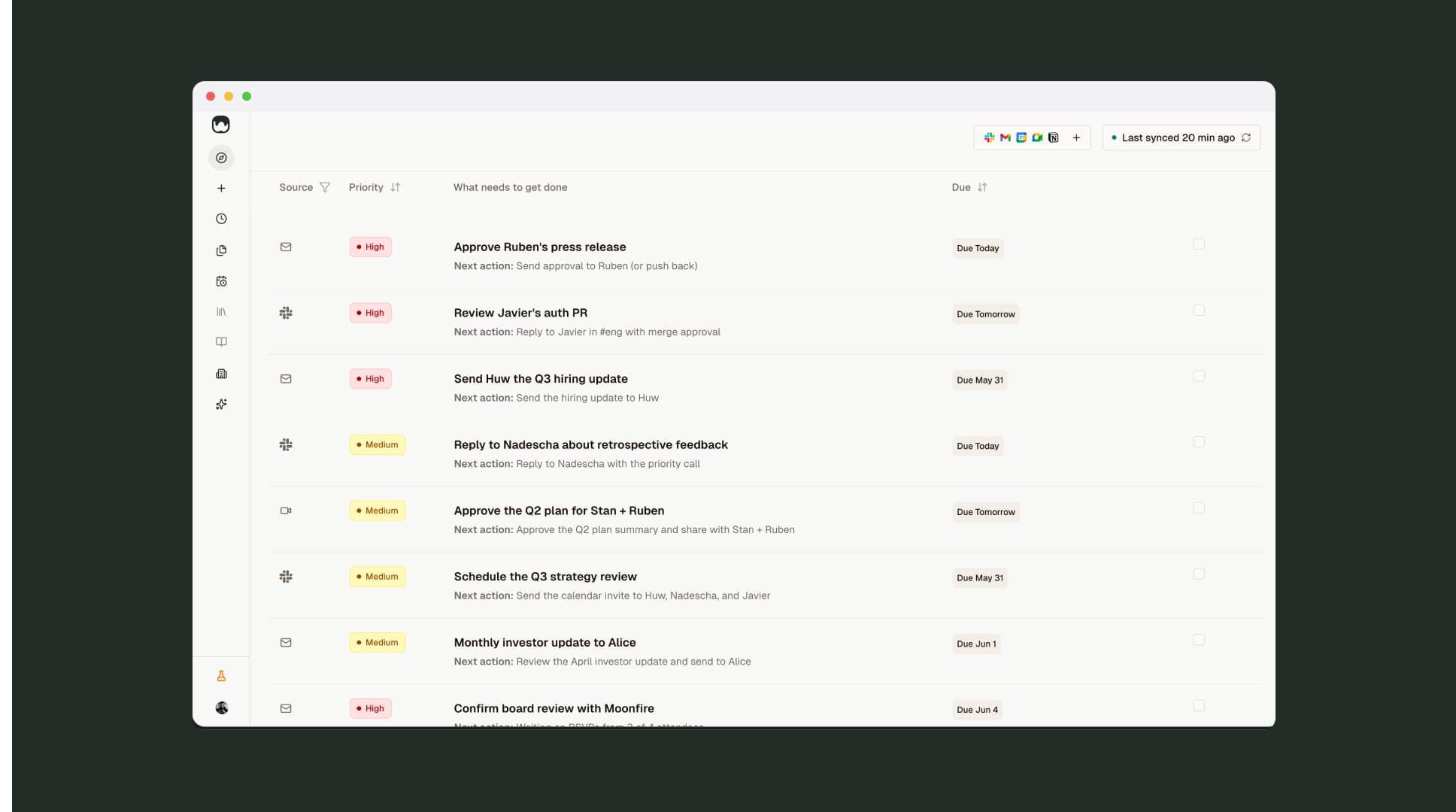 readywhen screenshot 1