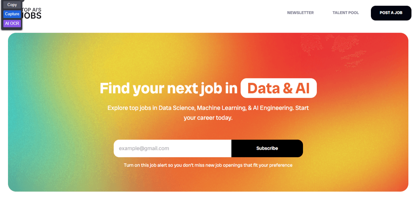Top AI's Jobs screenshot 1