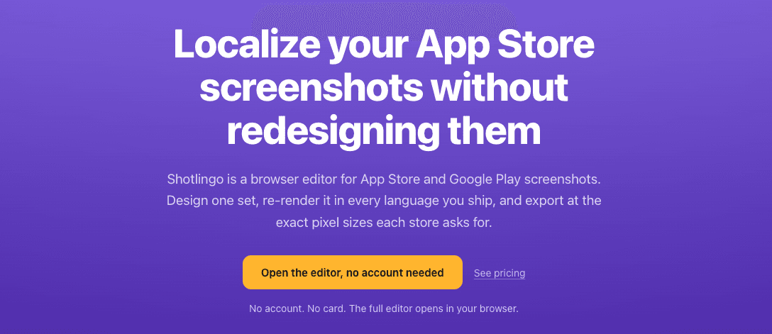 Shotlingo screenshot 1