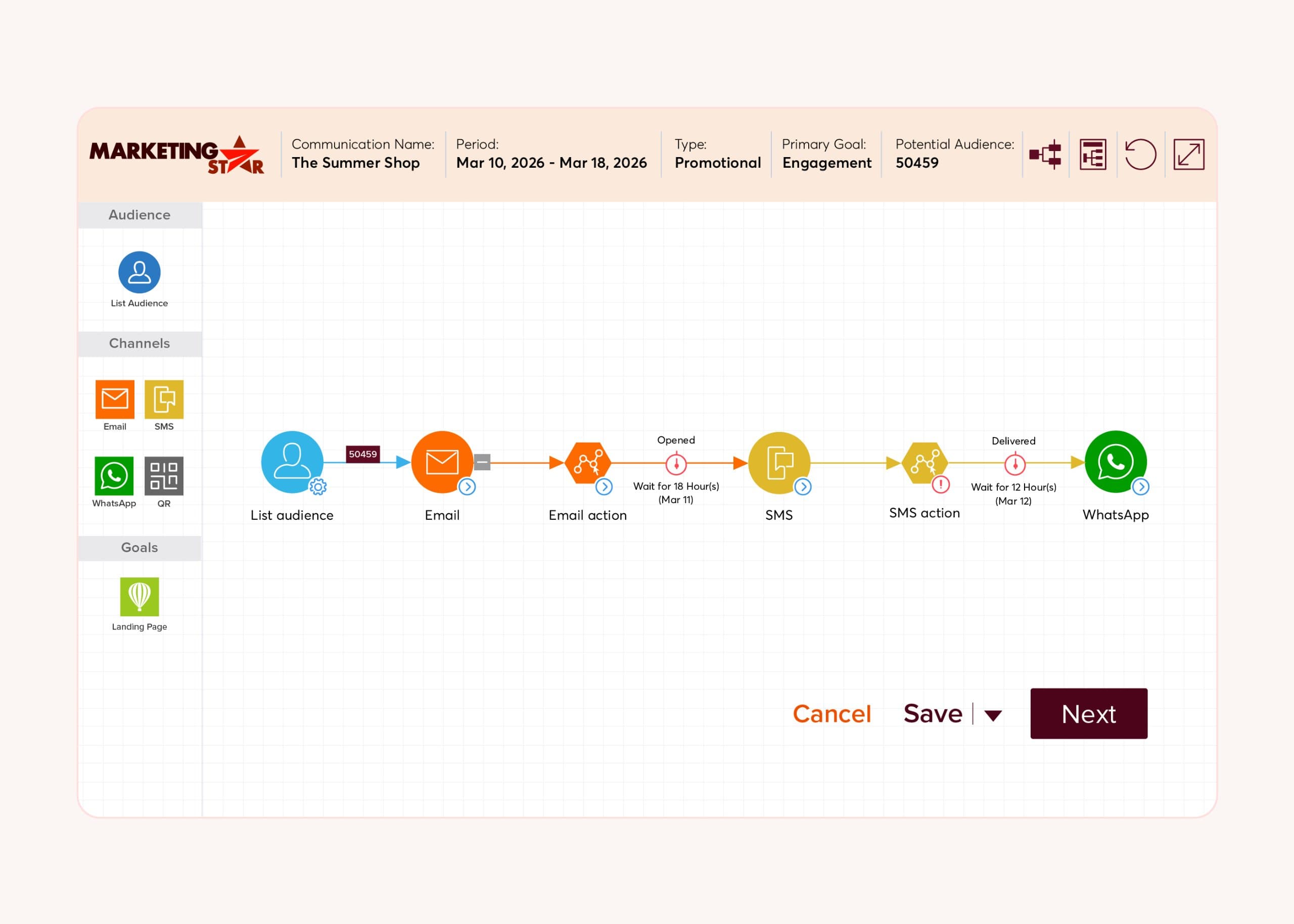 Marketing Star screenshot 1