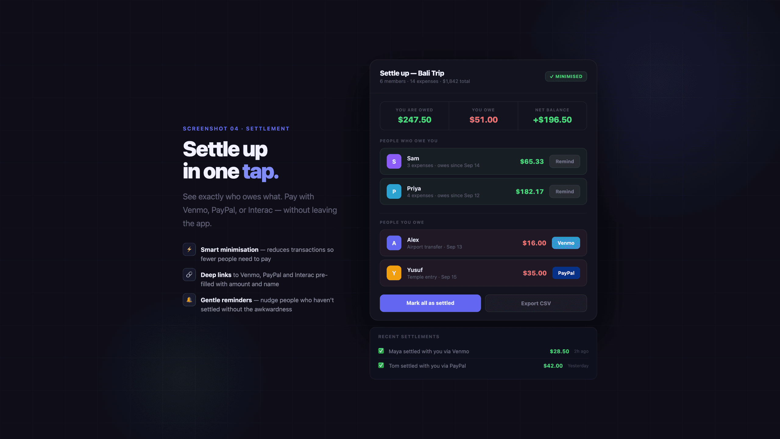 WhatsYourShare screenshot 4