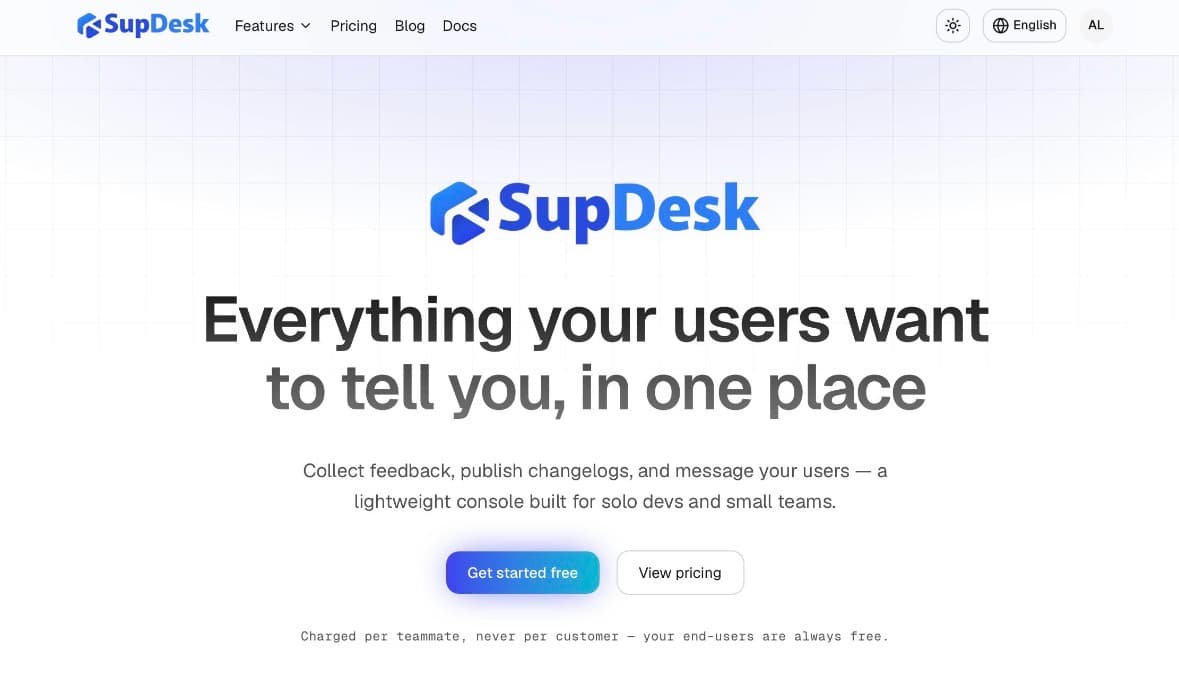 SupDesk screenshot 1