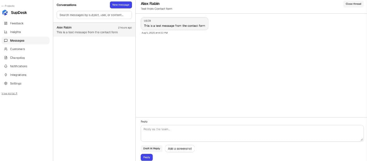 SupDesk screenshot 3