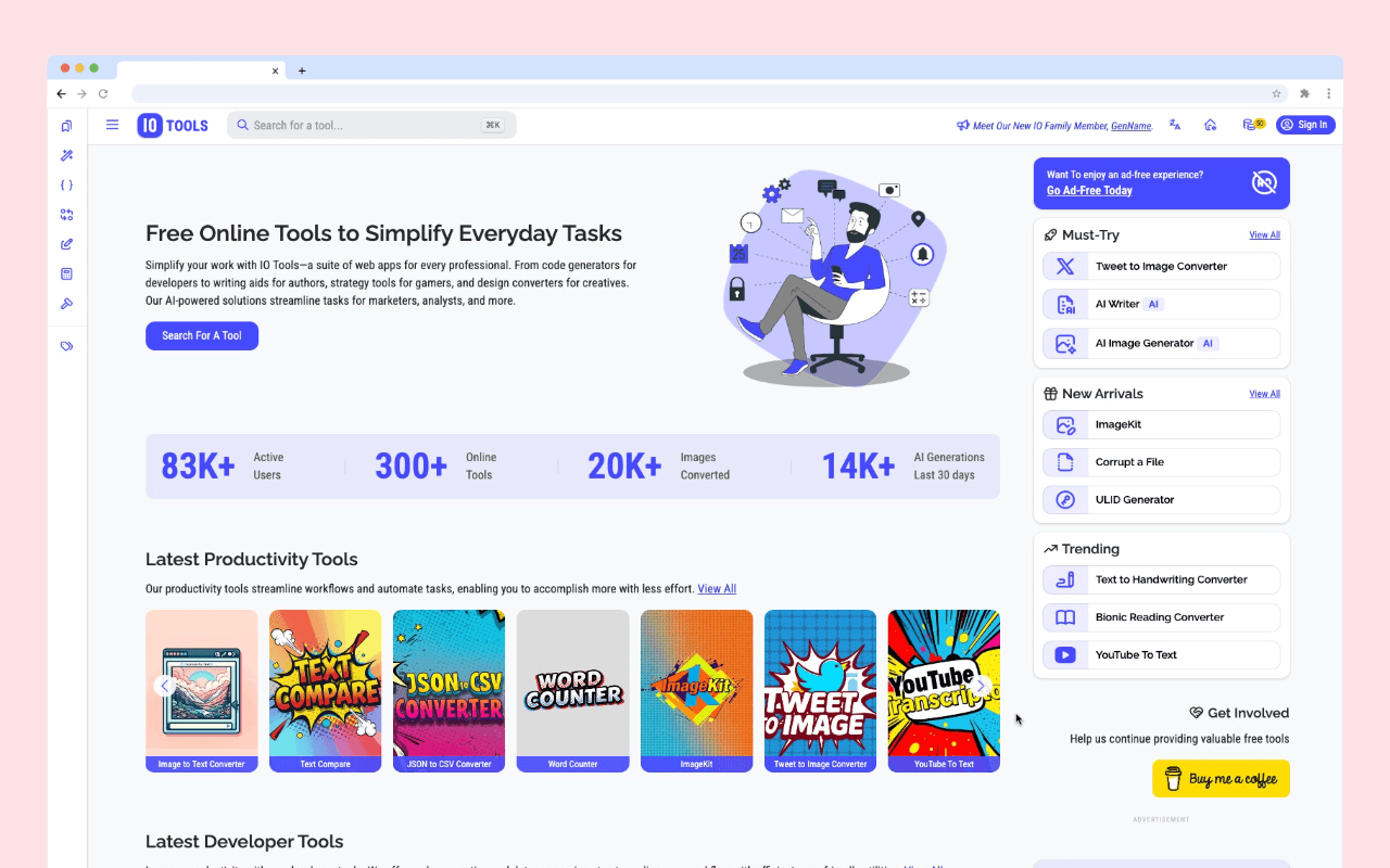 IO Tools screenshot 2