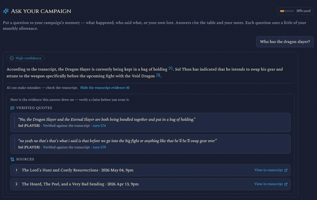 Recap Raven screenshot 4