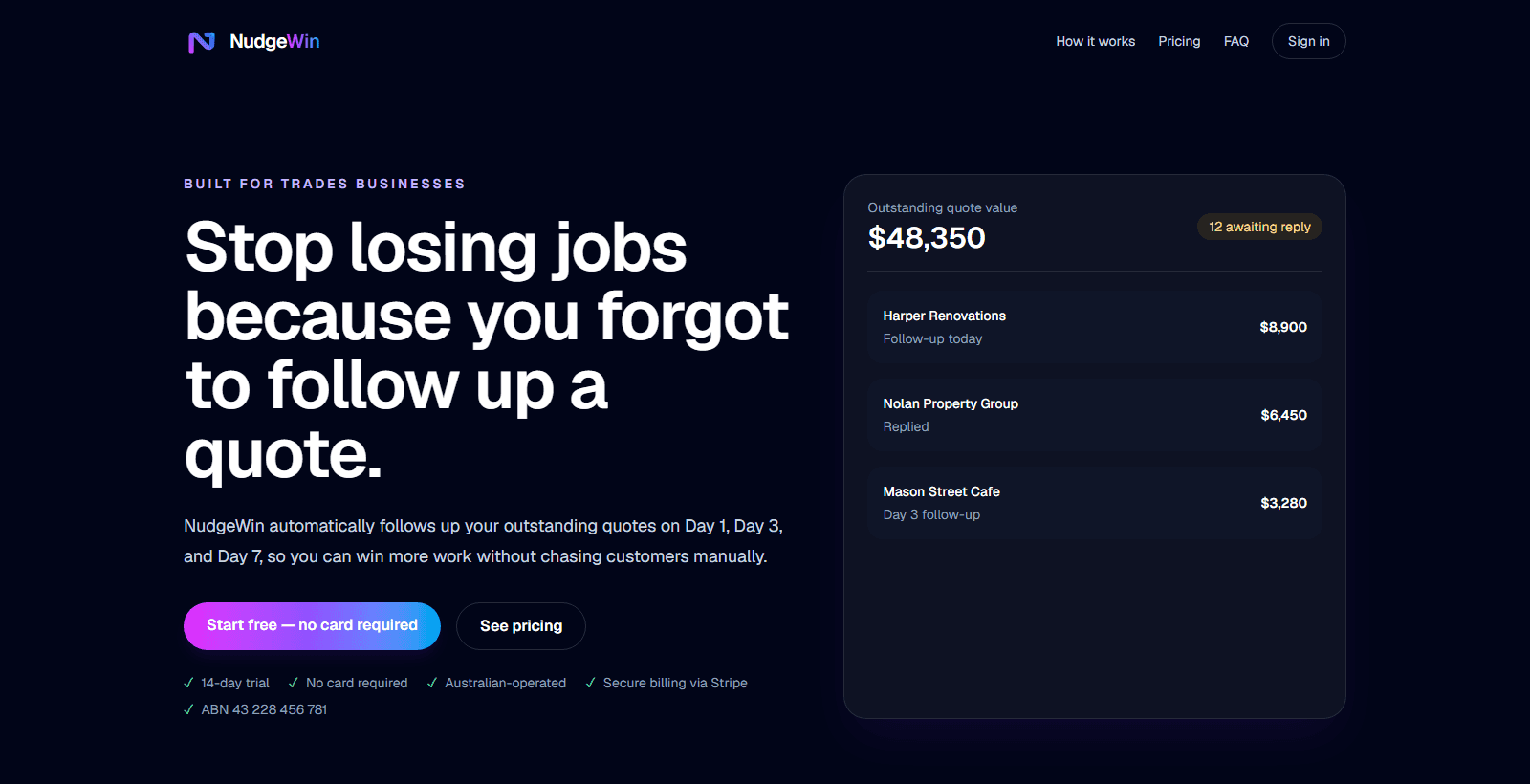 NudgeWin screenshot 1