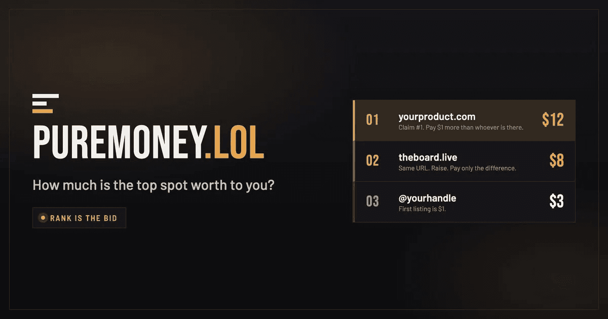PureMoney.lol screenshot 1