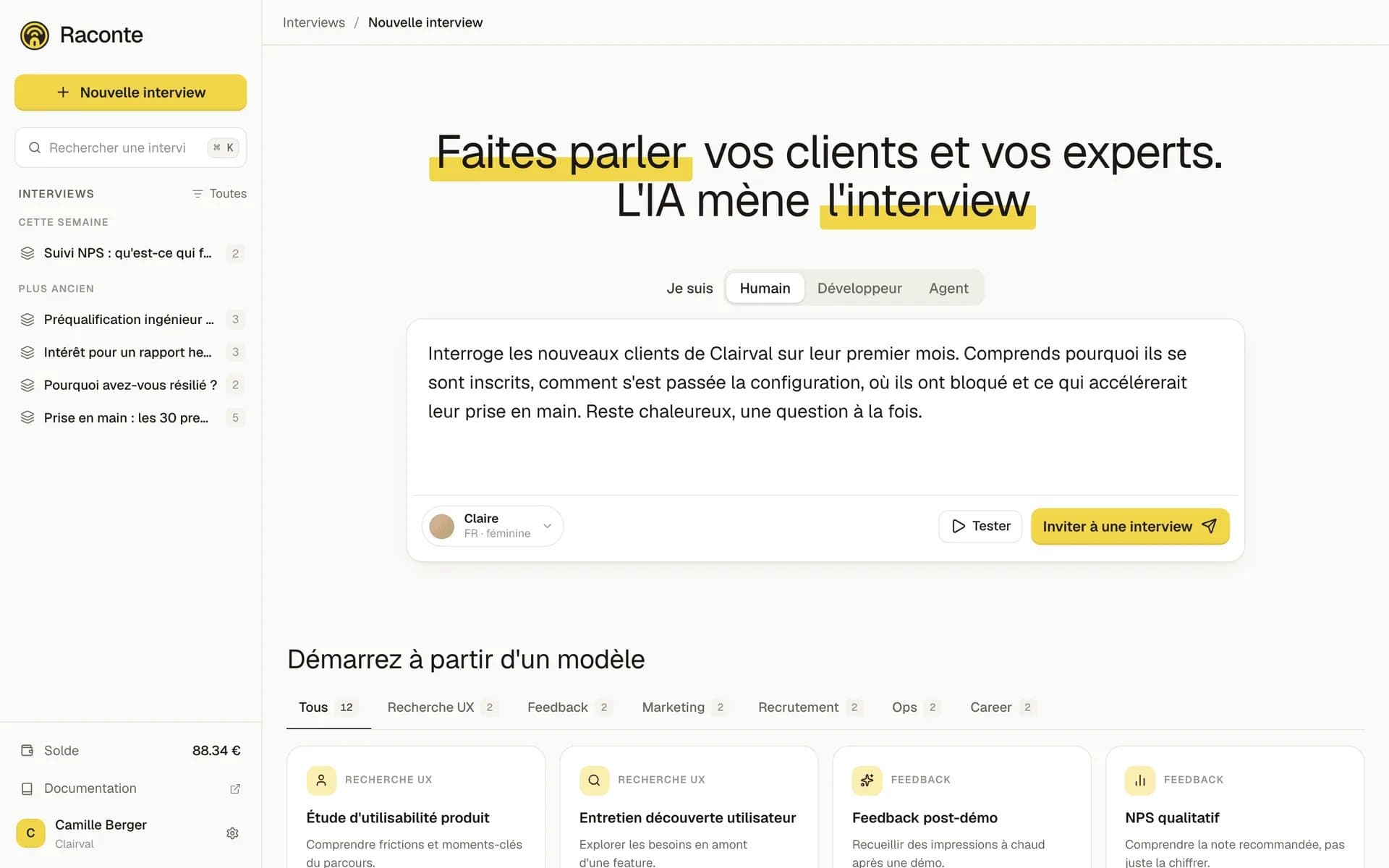 Raconte screenshot 1