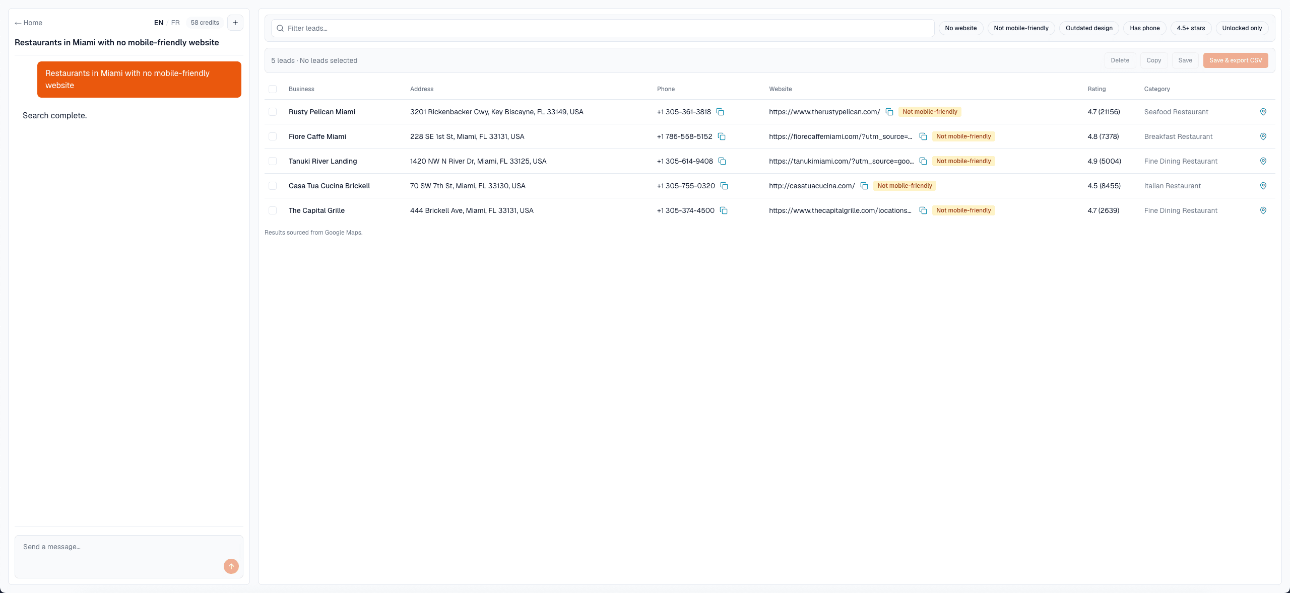 BirdSift screenshot 1