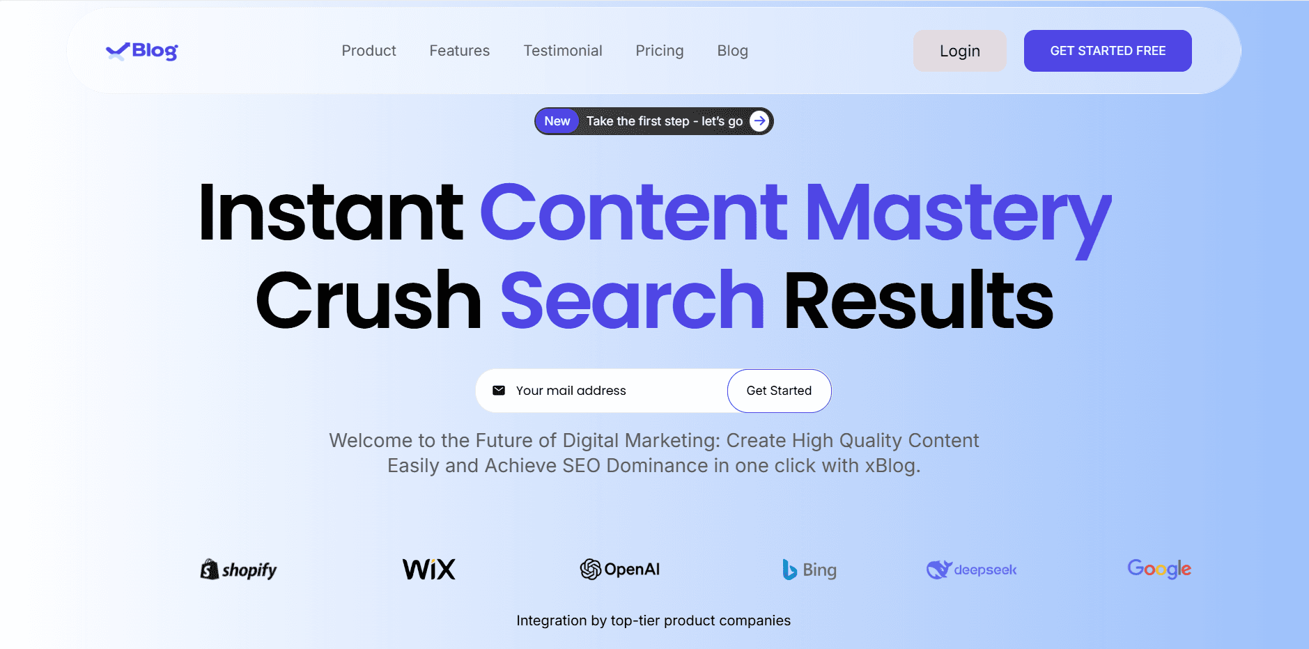 xBlog AI screenshot 1