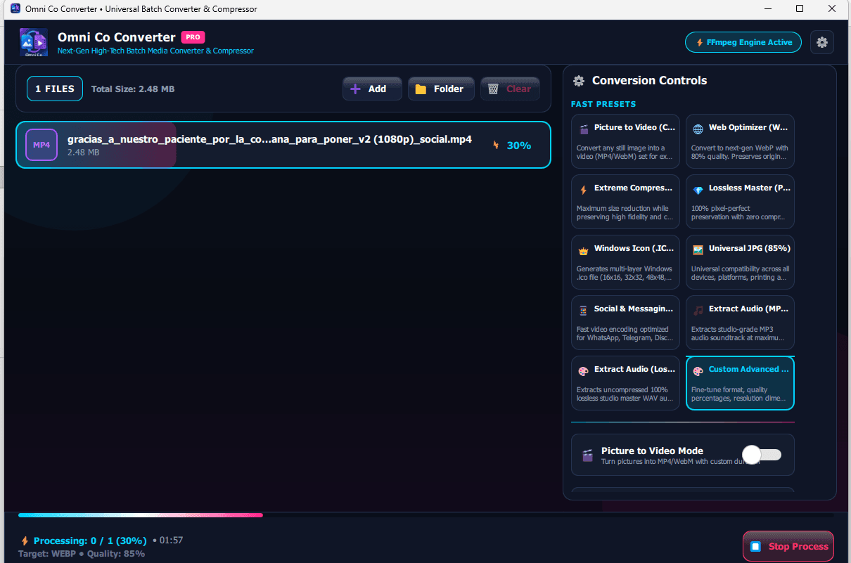 Omni Co Converter screenshot 1