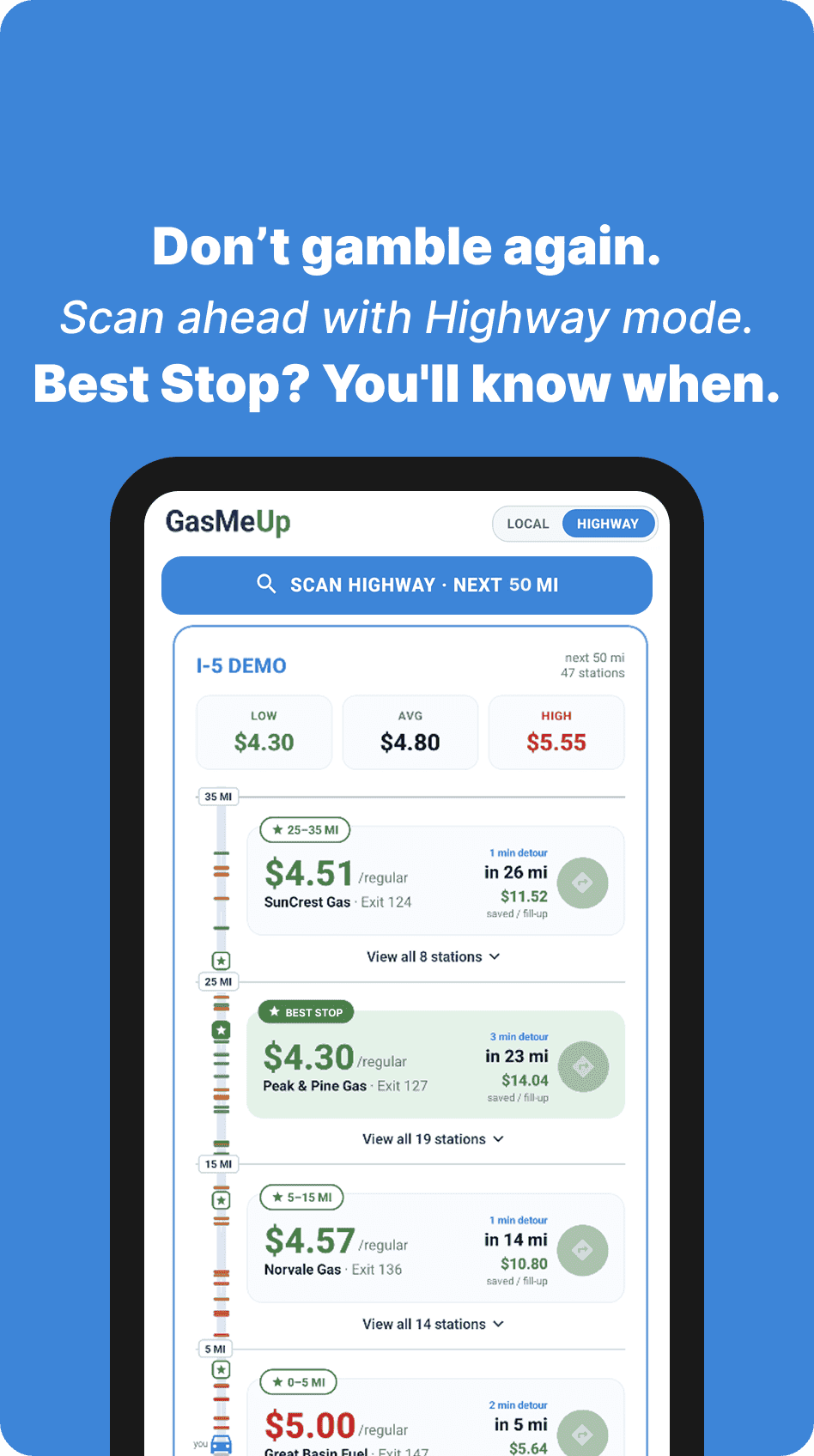 GasMeUp screenshot 2