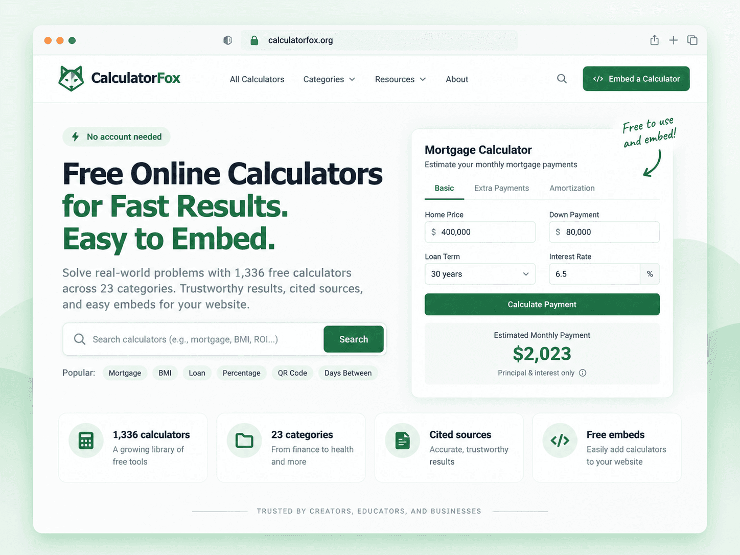 CalculatorFox screenshot 1