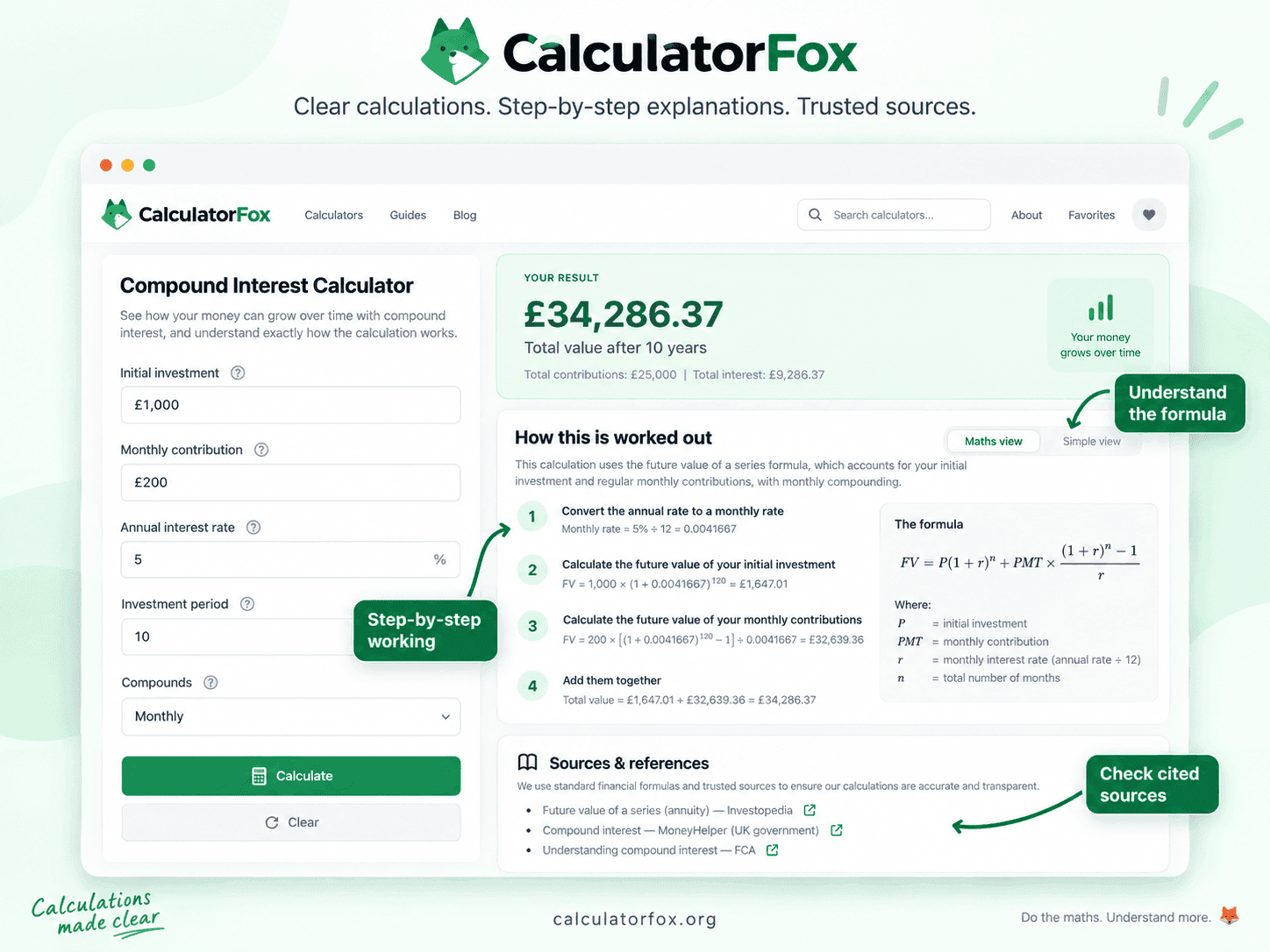 CalculatorFox screenshot 2