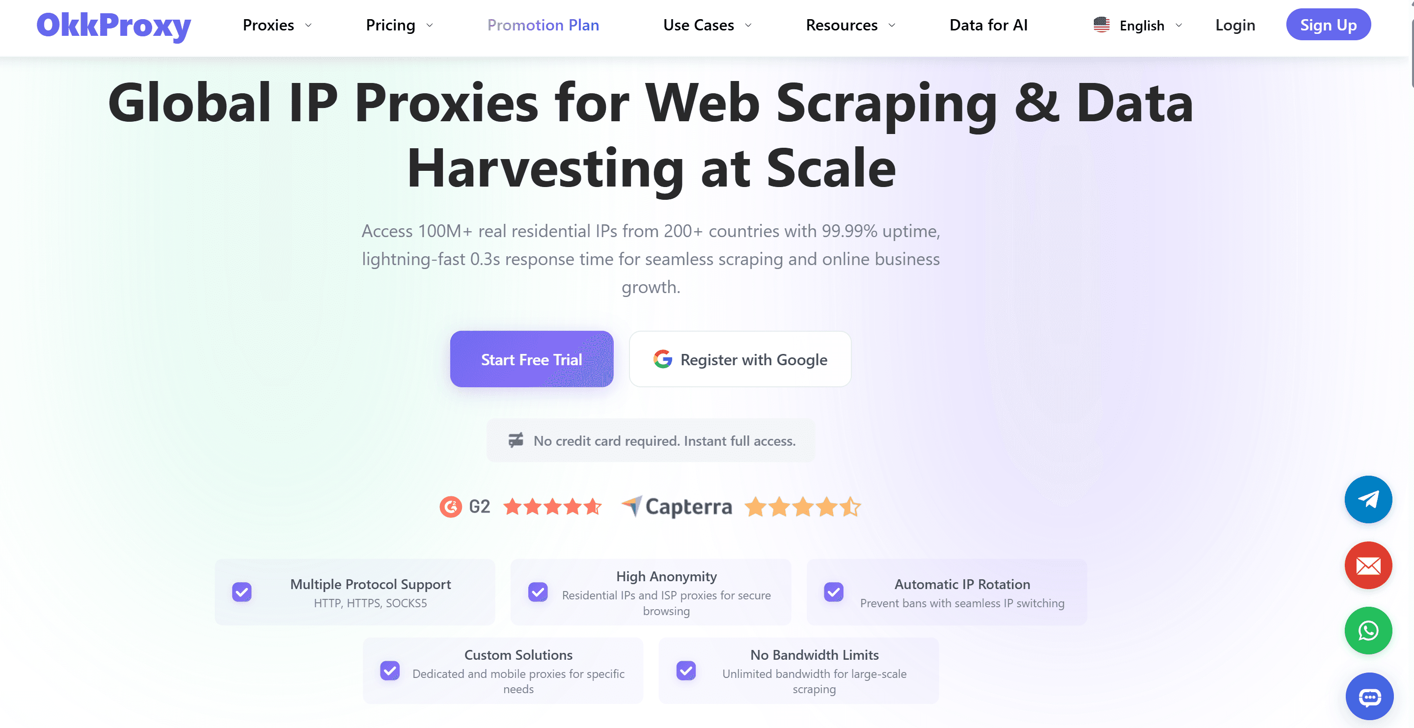 OkkProxy screenshot 2