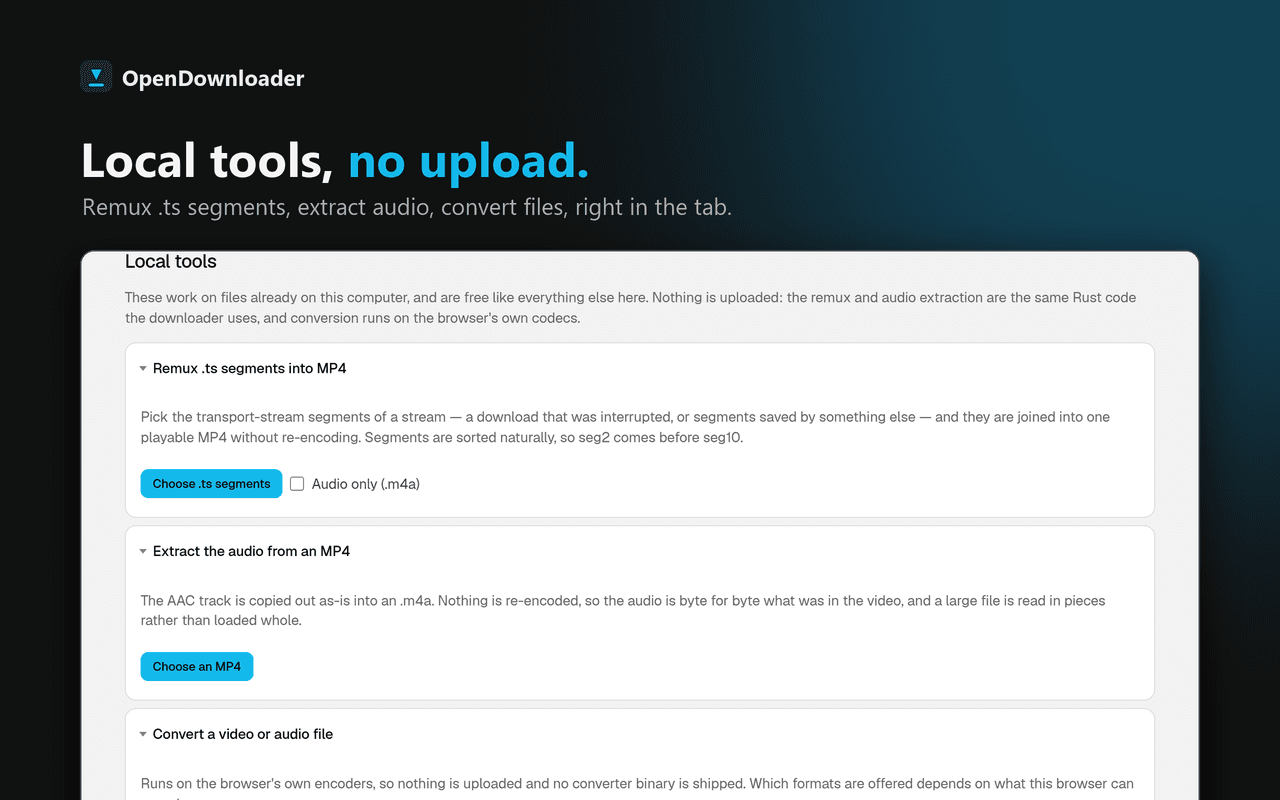 OpenDownloader screenshot 4