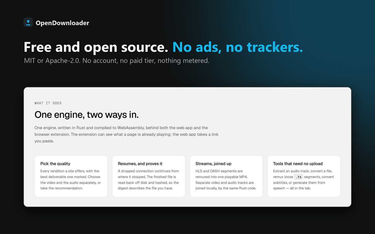 OpenDownloader screenshot 5