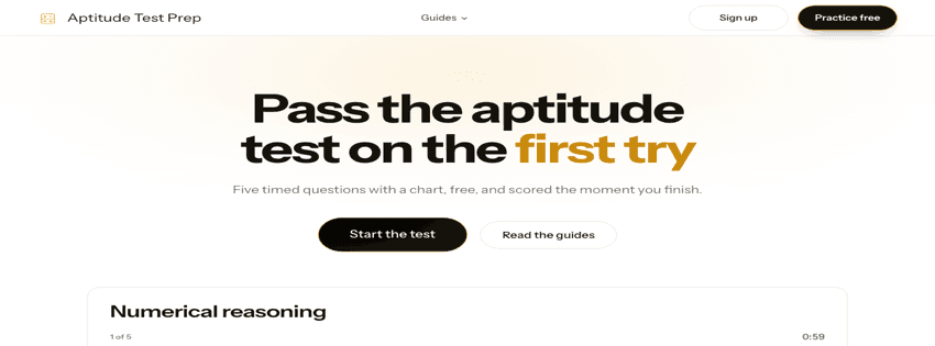 Aptitude Test Prep screenshot 1
