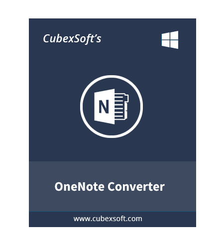 CubexSoft OneNote Converter screenshot 1