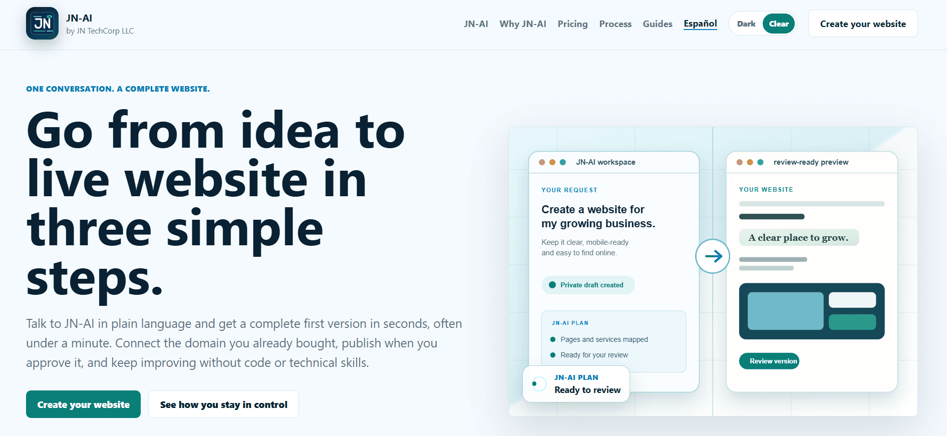 JN-AI.NET screenshot 1