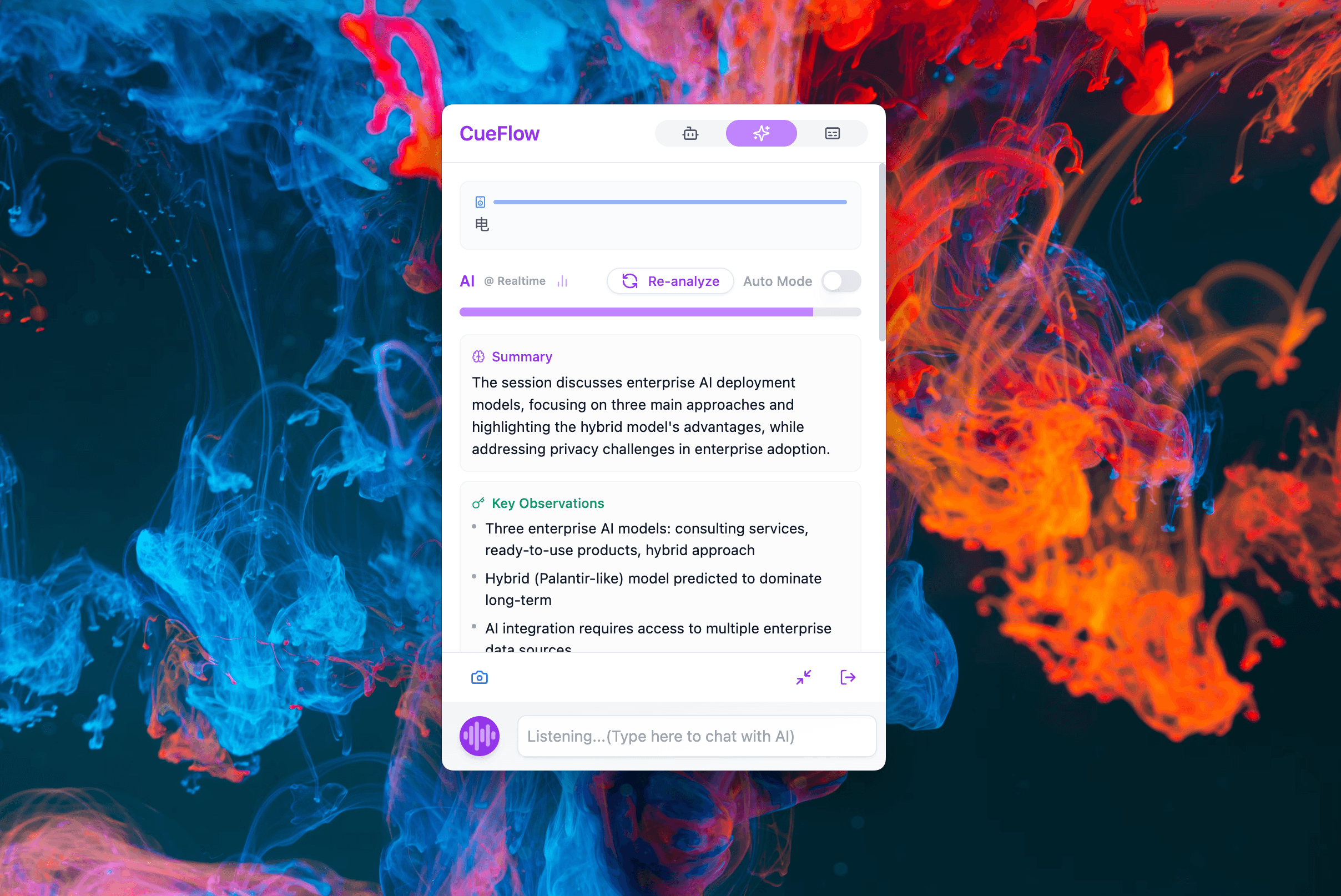 CueFlow screenshot 1