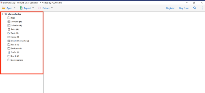 PCDOTS DBX Converter screenshot 1