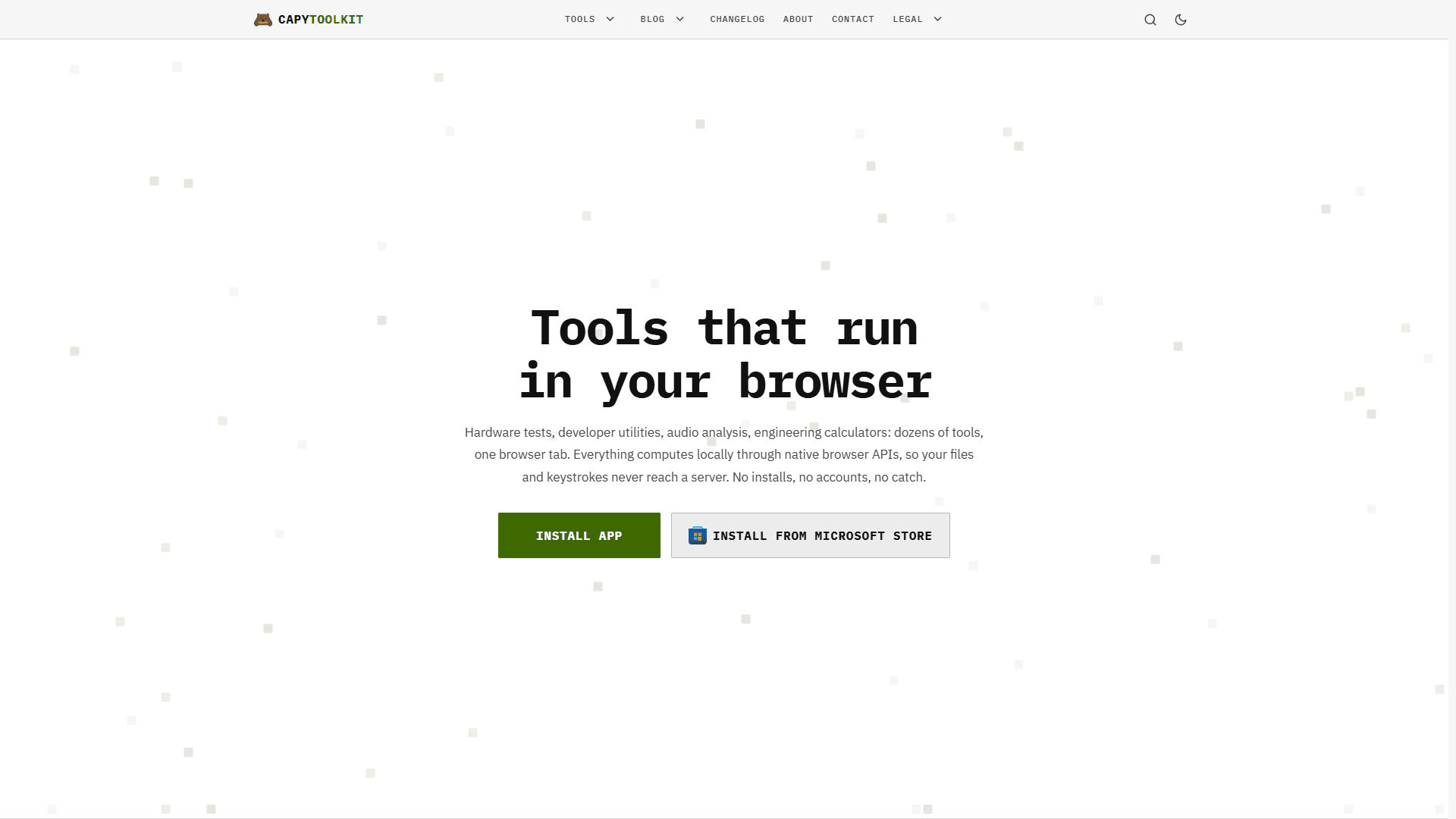 CapyToolkit screenshot 1