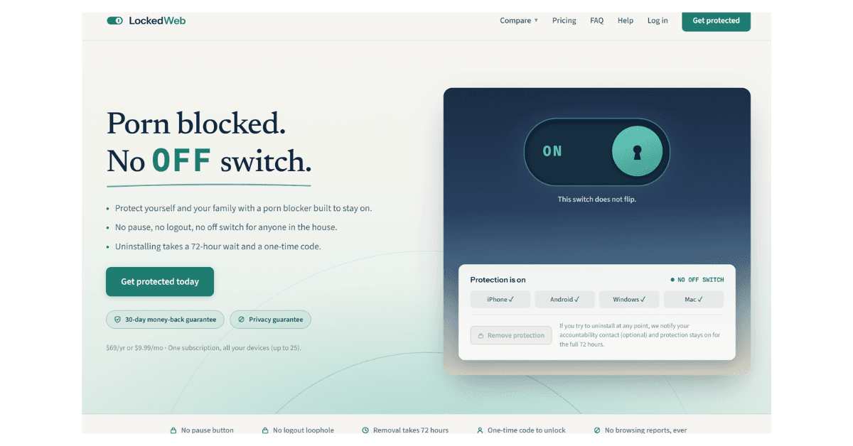 LockedWeb screenshot 1