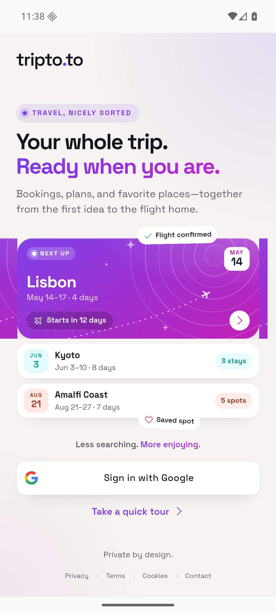 tripto.to screenshot 1