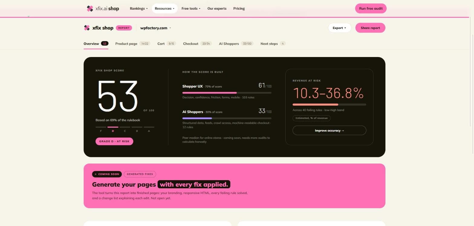 xfix shop screenshot 1