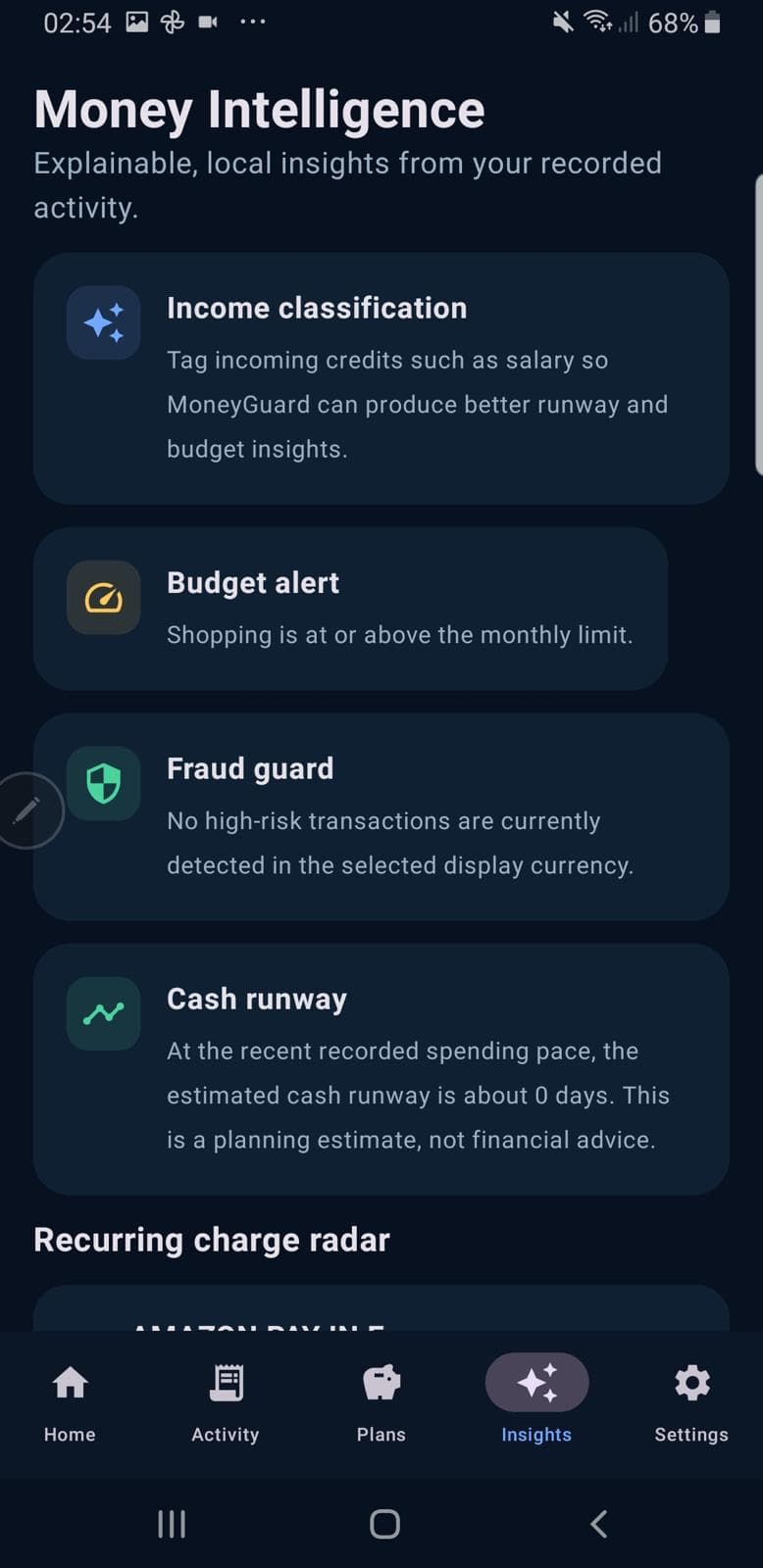 AI MoneyGuard screenshot 4