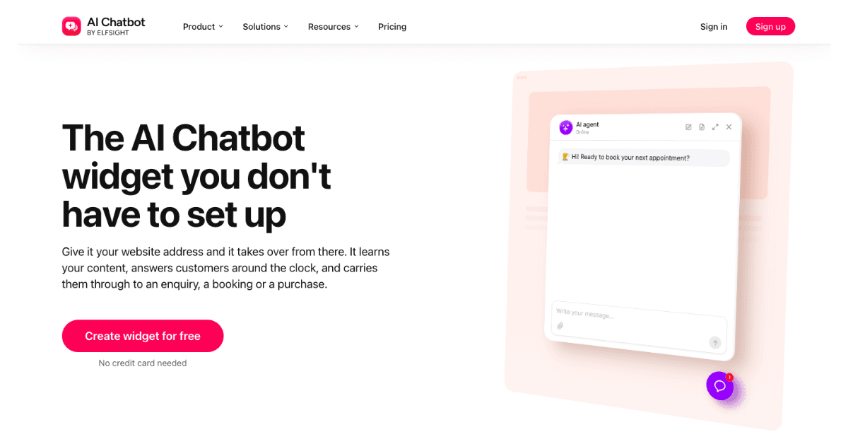 AI Chatbot by Elfsight screenshot 1