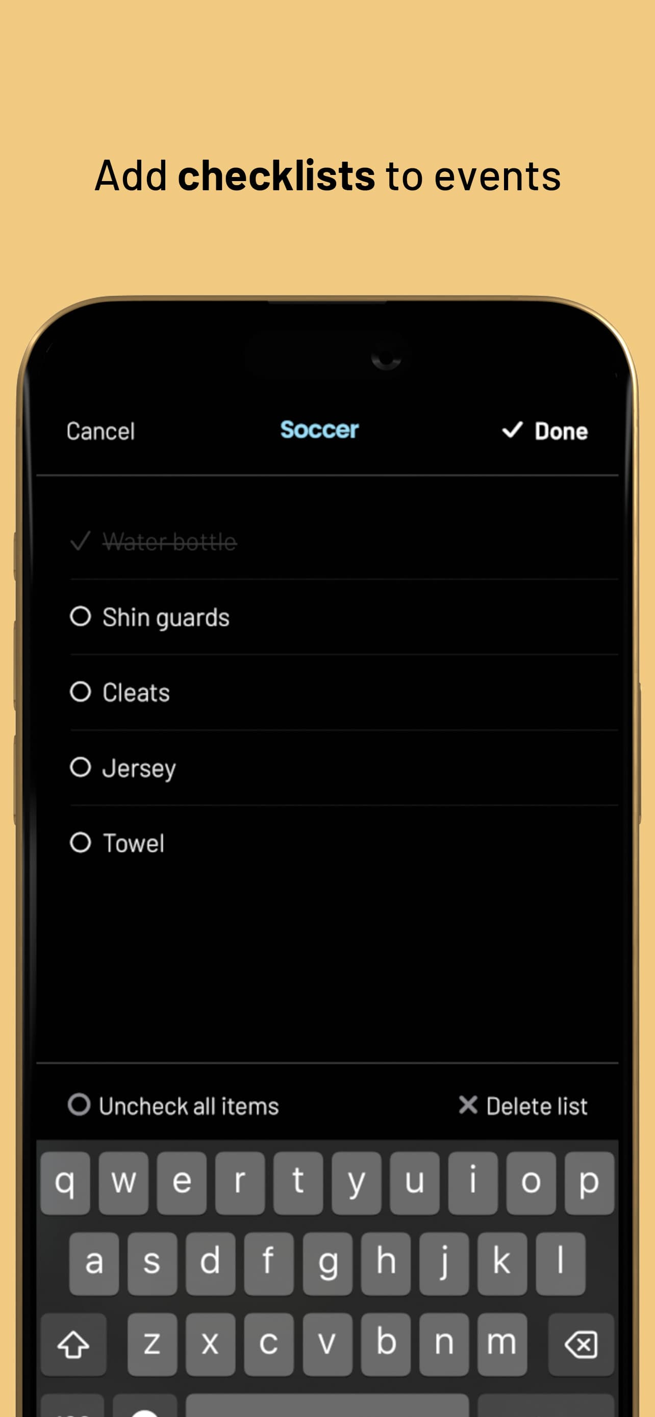Weel Planner screenshot 3