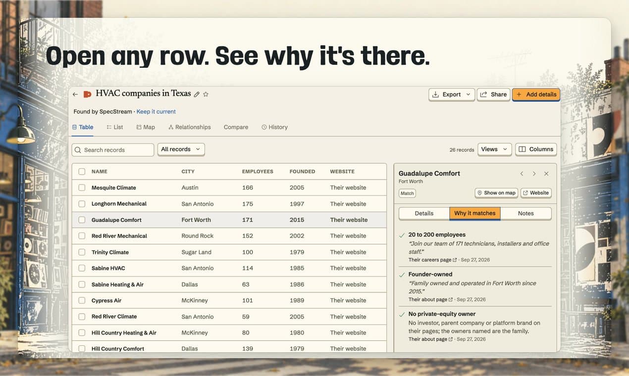 SpecStream screenshot 3