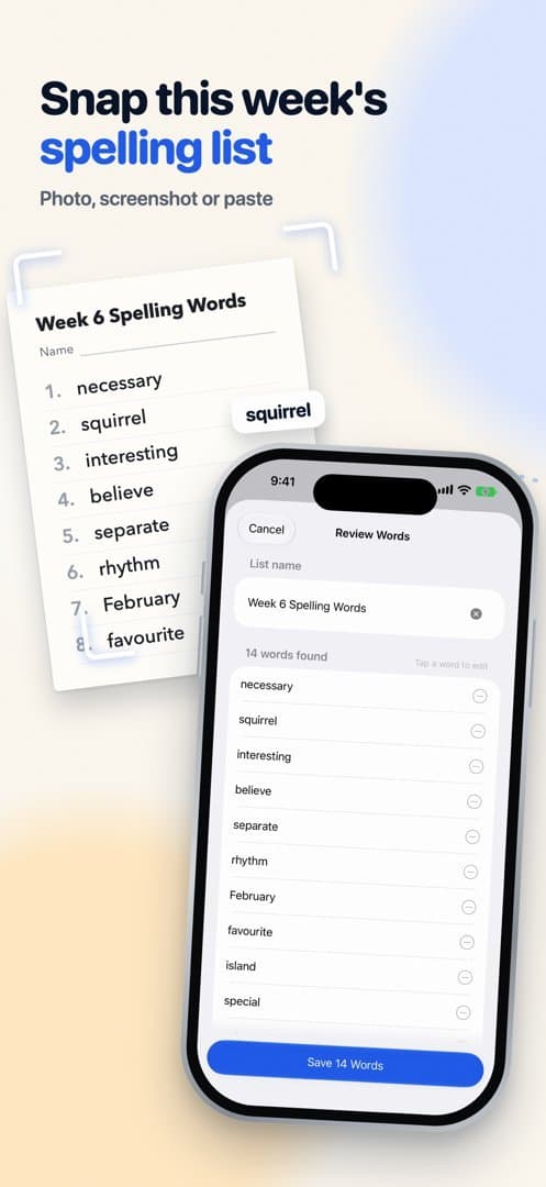 Snap Spell screenshot 1