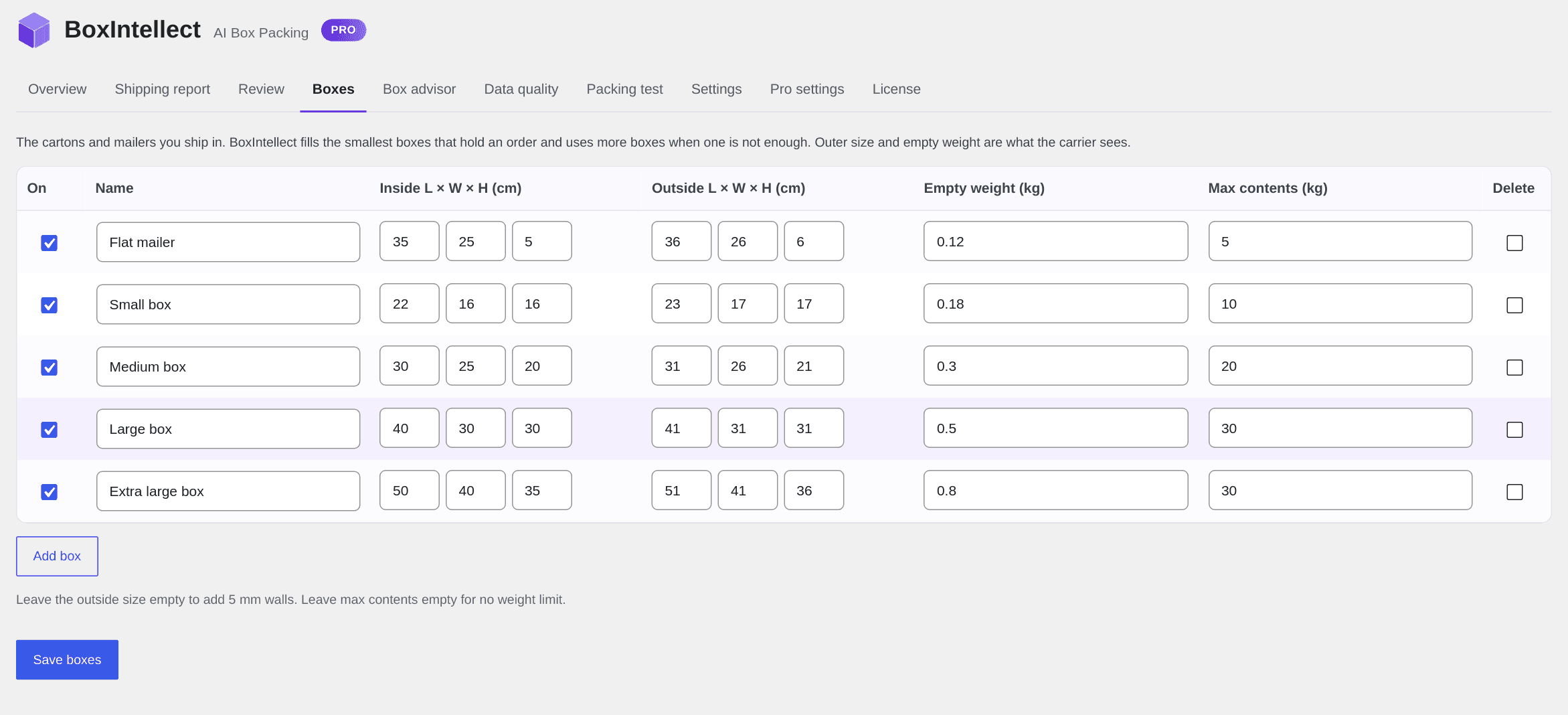 BoxIntellect screenshot 5
