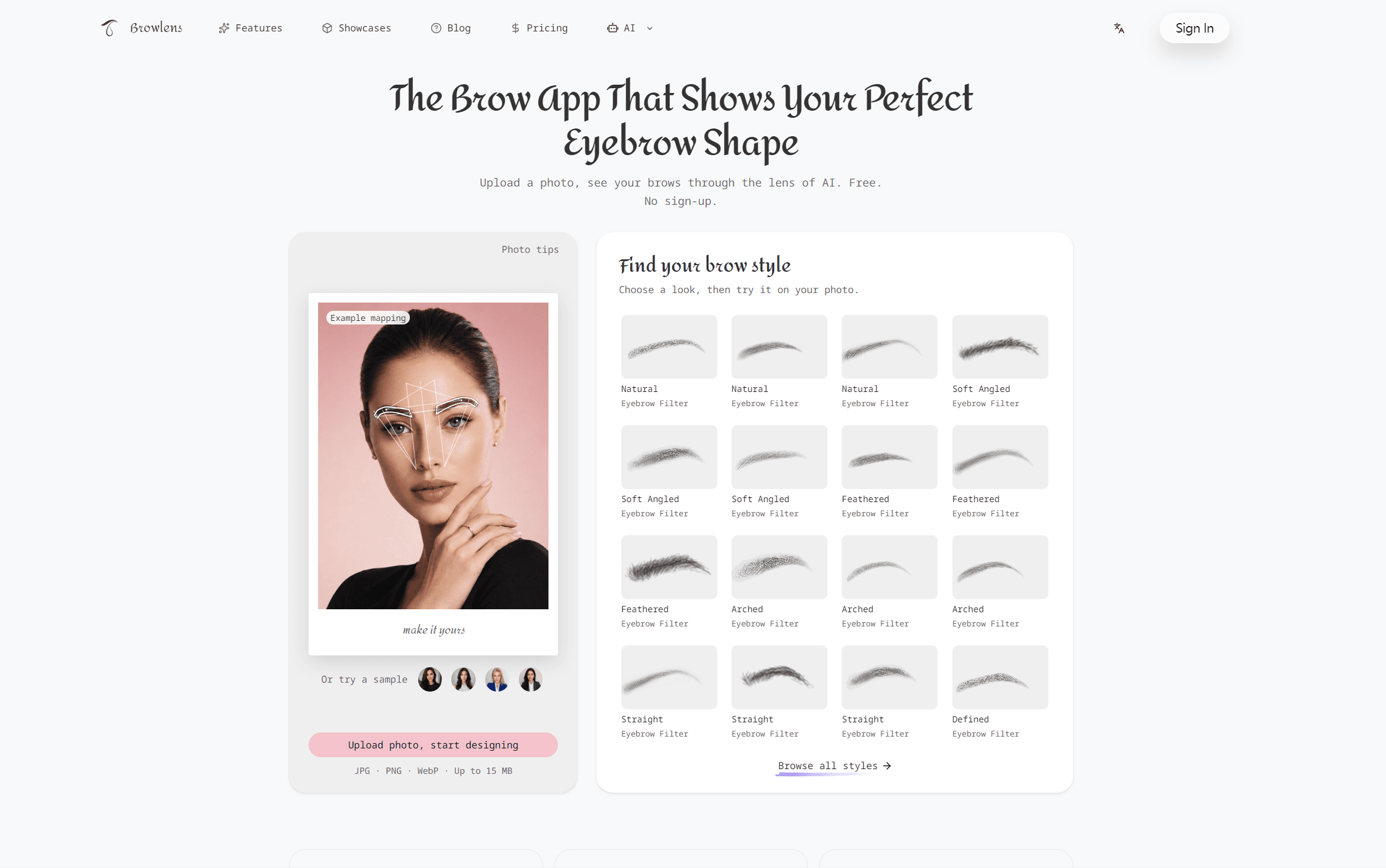 Browlens screenshot 1
