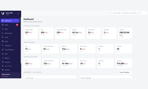 Vastu CRM screenshot 1