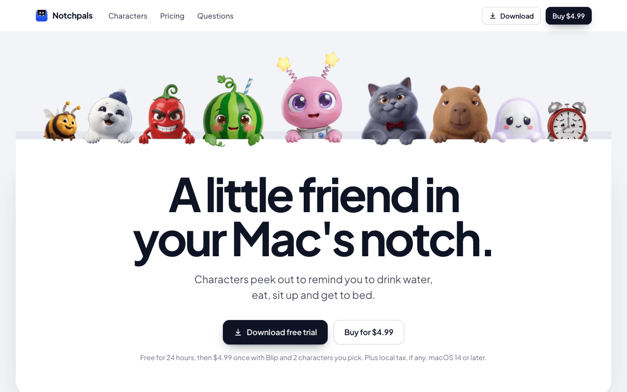 Notchpals screenshot 1