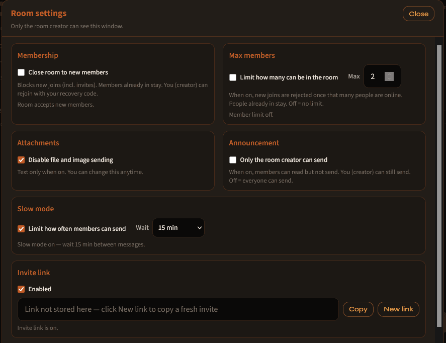 OffCode Tor Chat screenshot 4