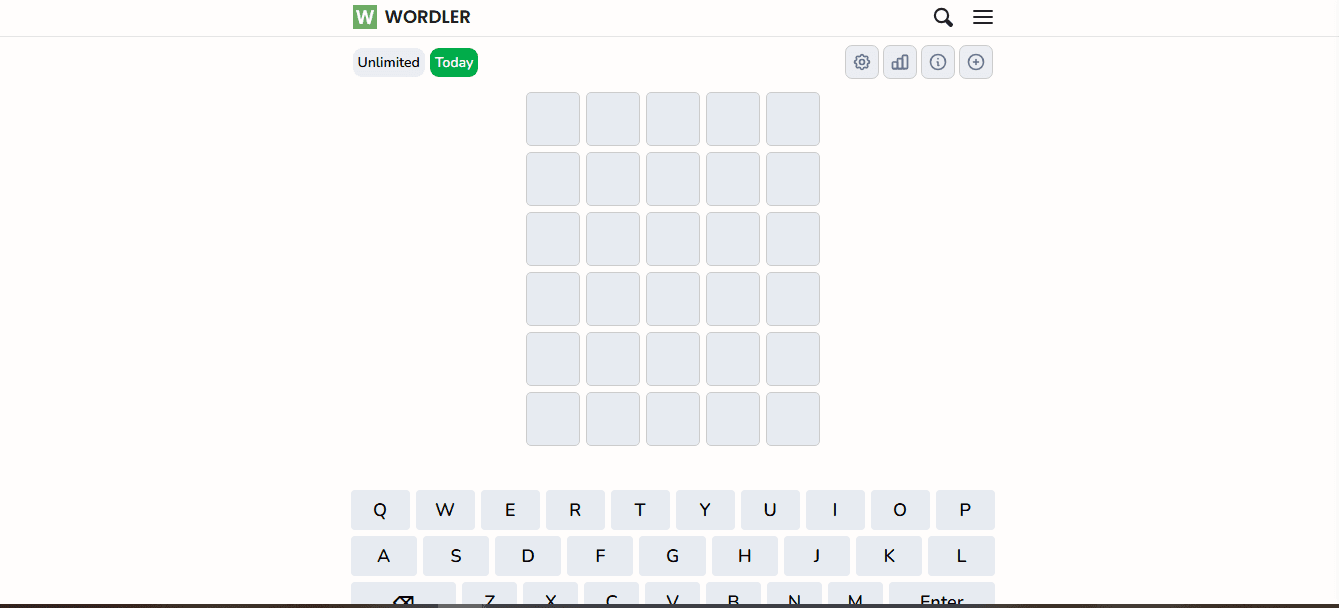 Wordler screenshot 1