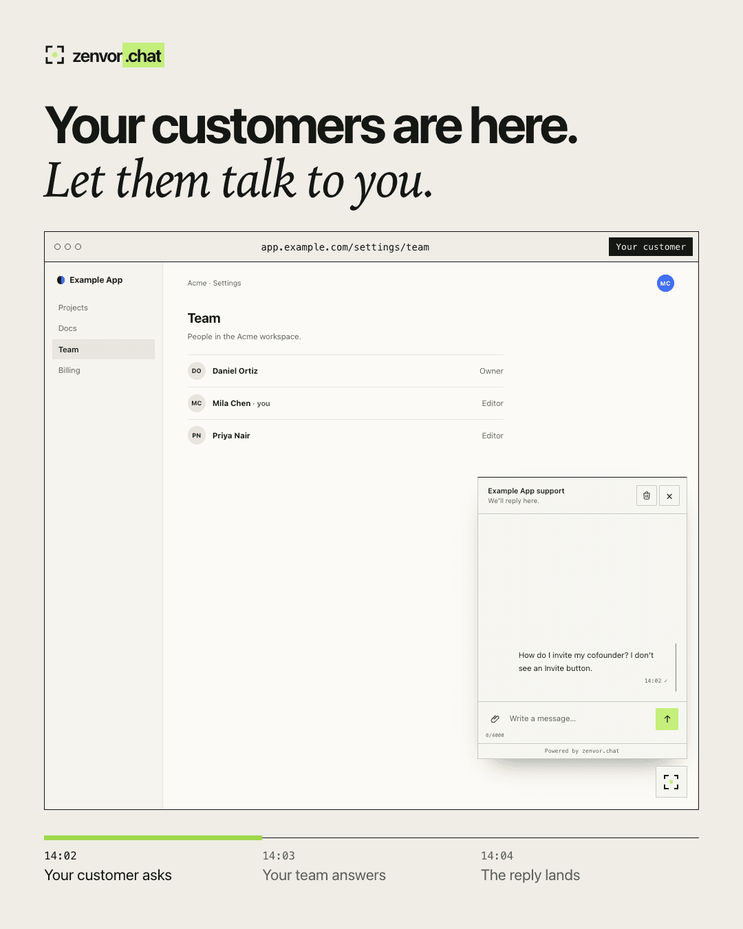 zenvor.chat screenshot 1